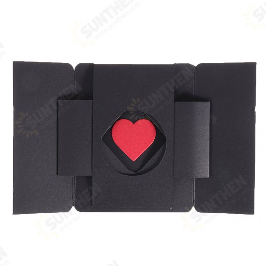 5 Layer Square Surprise Explosion Card Box DIY Photo Album Memory Scrapbook