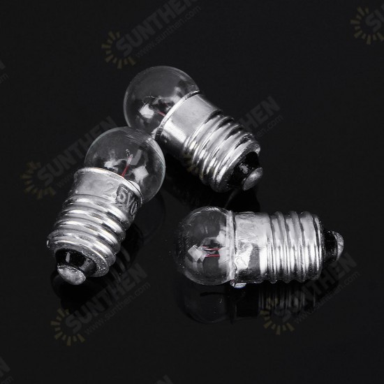 50Pcs/Box 2.5V Miniature Mini Light Bulb Lamp Screw Bulb Physical Experiment Model Student Teaching