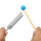 528HZ Aluminum Tuning Fork Chakra Hammer Ball Diagnostic Mallet Set