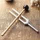 528Hz Medical Tuning Fork Chakra Hammer Sound Healing Therapy Diagnostic with Mallet