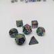 7Pcs/set Classic Zinc Alloy Metal Polyhedral Dices Dad Rpg Dungeons and Dragons Role Playing Toys Game