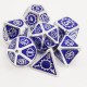 7Pcs/set Classic Zinc Alloy Metal Polyhedral Dices Dad Rpg Dungeons and Dragons Role Playing Toys Game