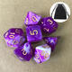 7pcs Polyhedral Dices TRPG Game Dungeons And Dragons Dices with Storage Bag