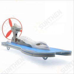 Aerodynamic Speedboat Assembly Model Science Technology Wind Energy Experiment Physical Aerodynamic Speedboat Assembly Model Science Technology Wind Energy Experiment Physical
