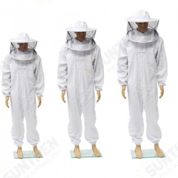 Beekeepers Bee Keeping Cotton Full Protector Suit With Veil Hat Hood Bee Suit XL XXL XXL Beekeepers Bee Keeping Cotton Full Protector Suit With Veil Hat Hood Bee Suit XL XXL XXL