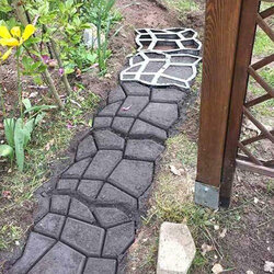 DIY Multi-function Plastic Paving Road Maker Mold Concrete Stepping Stone Cement Brick Mould DIY Multi-function Plastic Paving Road Maker Mold Concrete Stepping Stone Cement Brick Mould