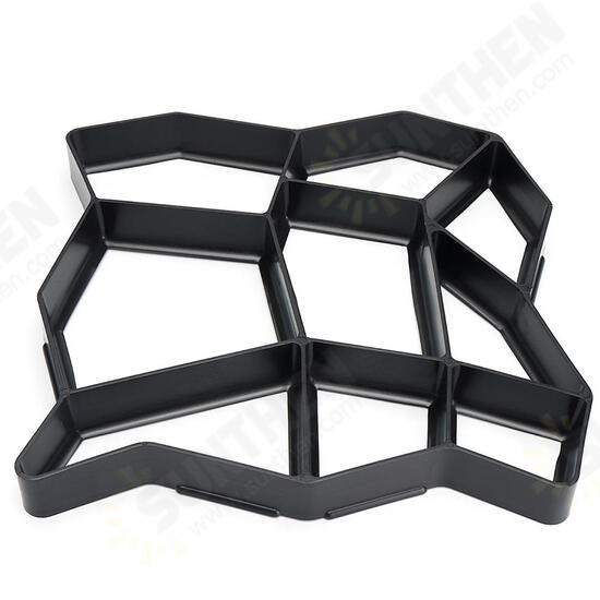 DIY Multi-function Plastic Paving Road Maker Mold Concrete Stepping Stone Cement Brick Mould