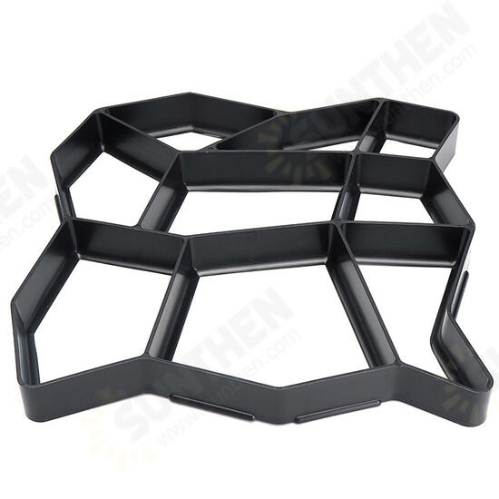 DIY Multi-function Plastic Paving Road Maker Mold Concrete Stepping Stone Cement Brick Mould