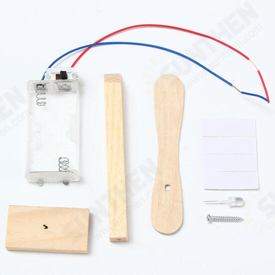 DIY Technology Invention Emergency Light Assembly Model Kit DIY LED Flash Kit