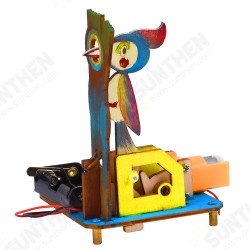 DIY Woodpecker Intelligence Training Model Blocks Toys DIY Woodpecker Intelligence Training Model Blocks Toys