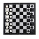 Folding Magnetic Travel Classic Chess Set Checkers Backgammon Set Vacation