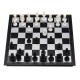 Folding Magnetic Travel Classic Chess Set Checkers Backgammon Set Vacation