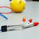 Fruit Battery Light Diode Science Kit Orange Potato Lemon Battery Physics Teaching Experiment