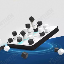 Smart Space Four Men Chess Three-dimensional Space Checkerboard bluetooth Networking Adults and Children Puzzle Games AI Battle with Light Reminder Smart Space Four Men Chess Three-dimensional Space Checkerboard bluetooth Networking Adults and Children Puzzle Games AI Battle with Light Reminder