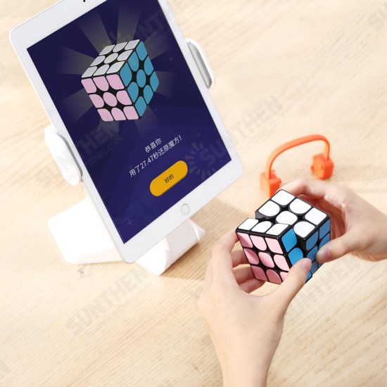 Super Square Magic Cube Smart App Real-time Synchronization Science Education Toy from