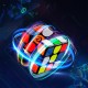 i3s AI Intelligent Super Cube Smart Magic Magnetic bluetooth APP Sync Puzzle Toys from