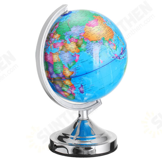 Illuminated Lamp Rotating World Earth Globe Ocean Desk Globe LED Night Light