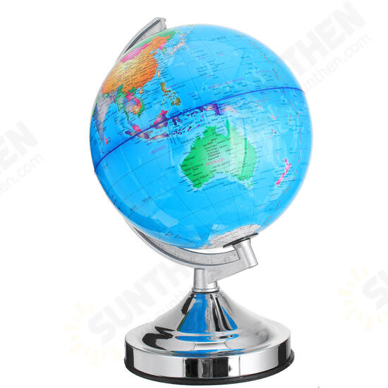 Illuminated Lamp Rotating World Earth Globe Ocean Desk Globe LED Night Light