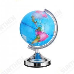 Illuminated Lamp Rotating World Earth Globe Ocean Desk Globe LED Night Light Illuminated Lamp Rotating World Earth Globe Ocean Desk Globe LED Night Light
