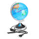 Illuminated Lamp Rotating World Earth Globe Ocean Desk Globe LED Night Light