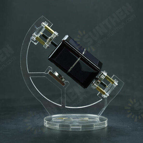 Inclined Type Solar Magnetic Levitation Mendocino Motor Levitating Tilting Stand Educational Model