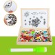 Kids Child Educational Magnetic Box Set with Whiteboard Jigsaw Board Puzzle Toys