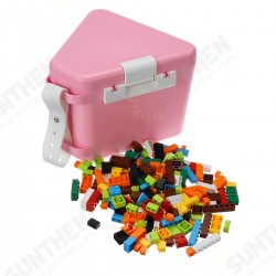 Kids DIY Run Building Blocks Construction Toys Puzzle Race Track Storage Toy Box Kids DIY Run Building Blocks Construction Toys Puzzle Race Track Storage Toy Box