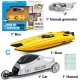 Kids Manual Crank Generator Boat Car Outdoor Pool Teens Educational Toys Kits