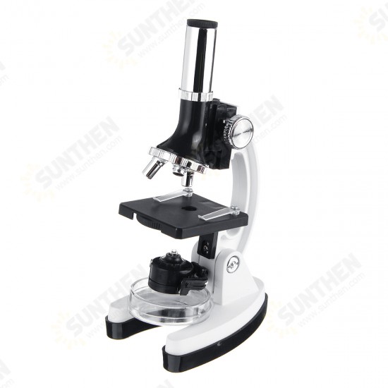 LED Science Microscope Kit for Children 1200x 1200 Scientific Instruments Toy Set for Early Education accessory kit