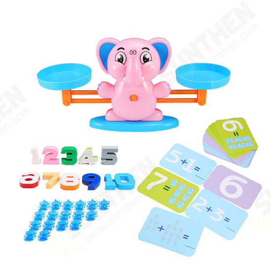 Math Maths Balance Kid Children Toys Educational Counting Learning Game Gift