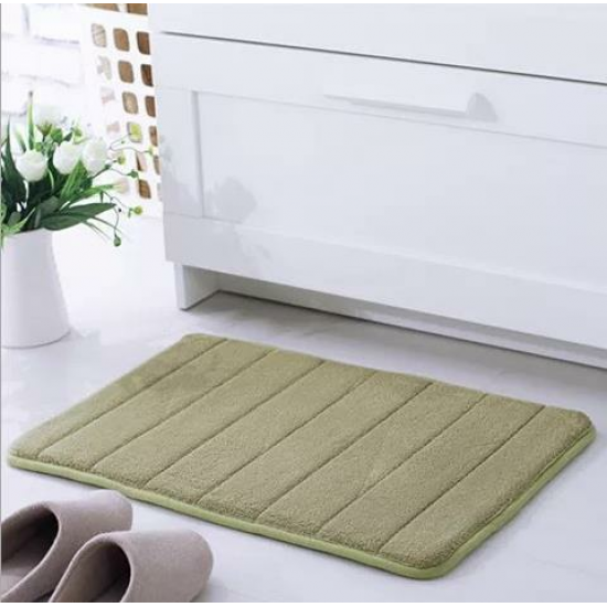 Microfibre Memory Foam Bathroom Shower Bath Mat Non Slip Absorbent Rug Carpet Floor Mat