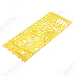 Military Map Marking Drawing Template KT Soft Plastifc Ruler Design Drafting Stencil Military Map Marking Drawing Template KT Soft Plastifc Ruler Design Drafting Stencil