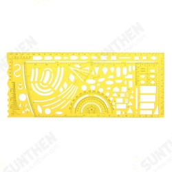 Military Map Marking Drawing Template KT Soft Plastifc Ruler Design Drafting Stencil Military Map Marking Drawing Template KT Soft Plastifc Ruler Design Drafting Stencil