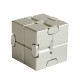 Mini Infinity Funny Magic Cube Aluminum Alloy Anxiety Stress Relief Blocks Toy for Kids Adult