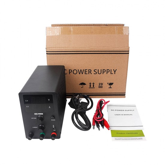 R-SPS3010 30V 10A High-Precision Voltage Regulated Lab Adjustable Switching DC Power Supply Voltage and Current Regulator