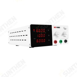 R-SPS6010 60V 10A Digital Adjustable DC Power Supply Laboratory Power Source 4-bit Display Voltage Regulator Current Stabilizer R-SPS6010 60V 10A Digital Adjustable DC Power Supply Laboratory Power Source 4-bit Display Voltage Regulator Current Stabilizer