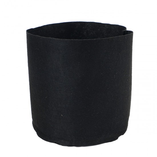 Non-woven Fabric Planting Grow Box Vegetable Flower Pots Bag Planter Black with Handles