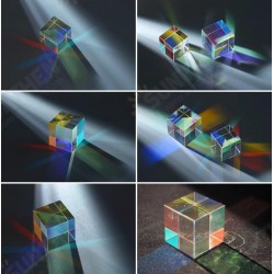 Optical Glass Crystal Combiner Prism X Cube Lab RGB Dispersion Splitter Prism With Box Physics Educational Gift Toy 20mm/23mm Optical Glass Crystal Combiner Prism X Cube Lab RGB Dispersion Splitter Prism With Box Physics Educational Gift Toy 20mm/23mm