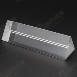 Optical Glass UK Triple Prism for Physical Light Spectrum Teaching Experiment Model/Home Decor Optical Glass UK Triple Prism for Physical Light Spectrum Teaching Experiment Model/Home Decor
