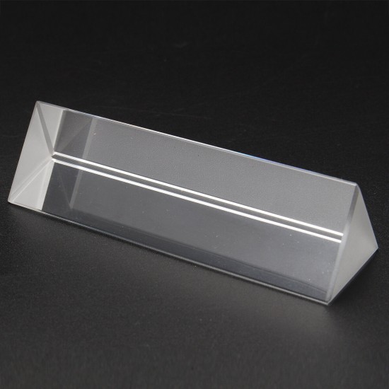 Optical Glass UK Triple Prism for Physical Light Spectrum Teaching Experiment Model/Home Decor