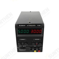PS-305 30V 5A DC Power Supply Adjustable Laboratory Power Supply Switching Voltage Regulator Current Stabilizer LED 4-Bit Display PS-305 30V 5A DC Power Supply Adjustable Laboratory Power Supply Switching Voltage Regulator Current Stabilizer LED 4-Bit Display