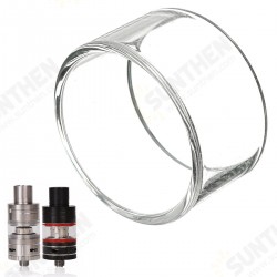 Replacement Clear Transparent Pyrex Glass Tube Cap Tank for Micro TFV4 Replacement Clear Transparent Pyrex Glass Tube Cap Tank for Micro TFV4