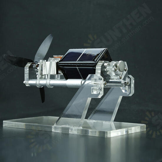 Solar Fan Magnetic Levitation Levitating Brushless Mendocino Motor w/ Propeller Education Model