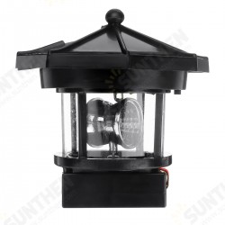 Solar Powered Lighthouse LED Rotating Solar Light Outdoor Garden Lighting Lamp Decor Solar Powered Lighthouse LED Rotating Solar Light Outdoor Garden Lighting Lamp Decor