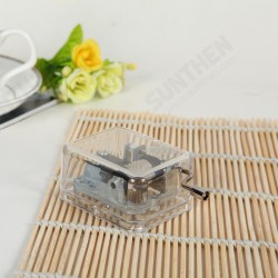 Transparent Plastic Music Box Acrylic Hand Music Box Songs Multiple Tunes Decorations Birthday Gifts Transparent Plastic Music Box Acrylic Hand Music Box Songs Multiple Tunes Decorations Birthday Gifts