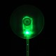 Vertical DIY Small Dc Motor LED Windmill Turbines Wind Generator Model Green/White