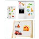 Wood Magnetic Drawing Board Animal Puzzle Toys Jigsaw Puzzle Toy Kids Early Educational Learning