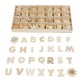 Wooden Alphabet Scrabble Toy Letters Number Educational Craft Children Kids Learning Toys Gift