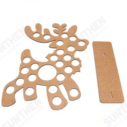 Wooden Christmas Advent Calendar Christmas Elk Decoration Fits 25 Circular Chocolates Candy Stand Rack Wooden Christmas Advent Calendar Christmas Elk Decoration Fits 25 Circular Chocolates Candy Stand Rack