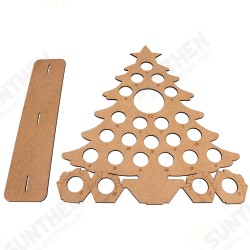 Wooden Christmas Advent Calendar Christmas Tree Decoration Fits 25 Circular Chocolates Candy Stand Rack Wooden Christmas Advent Calendar Christmas Tree Decoration Fits 25 Circular Chocolates Candy Stand Rack